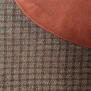 Perry Ellis MAROON Blazer with Red Elbow Patches